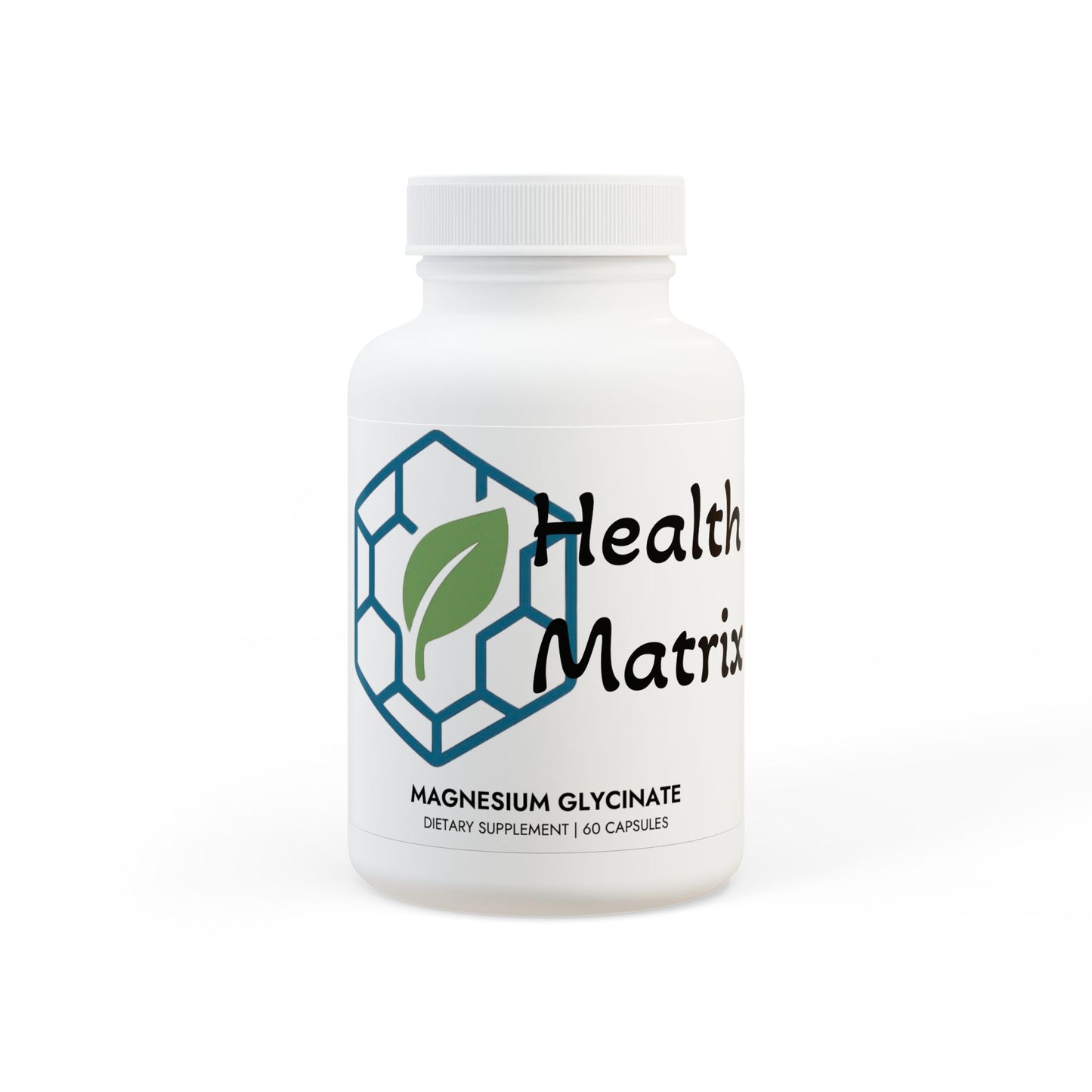 Matrix Health Magnesium Glycinate Supplement (60 Capsules)