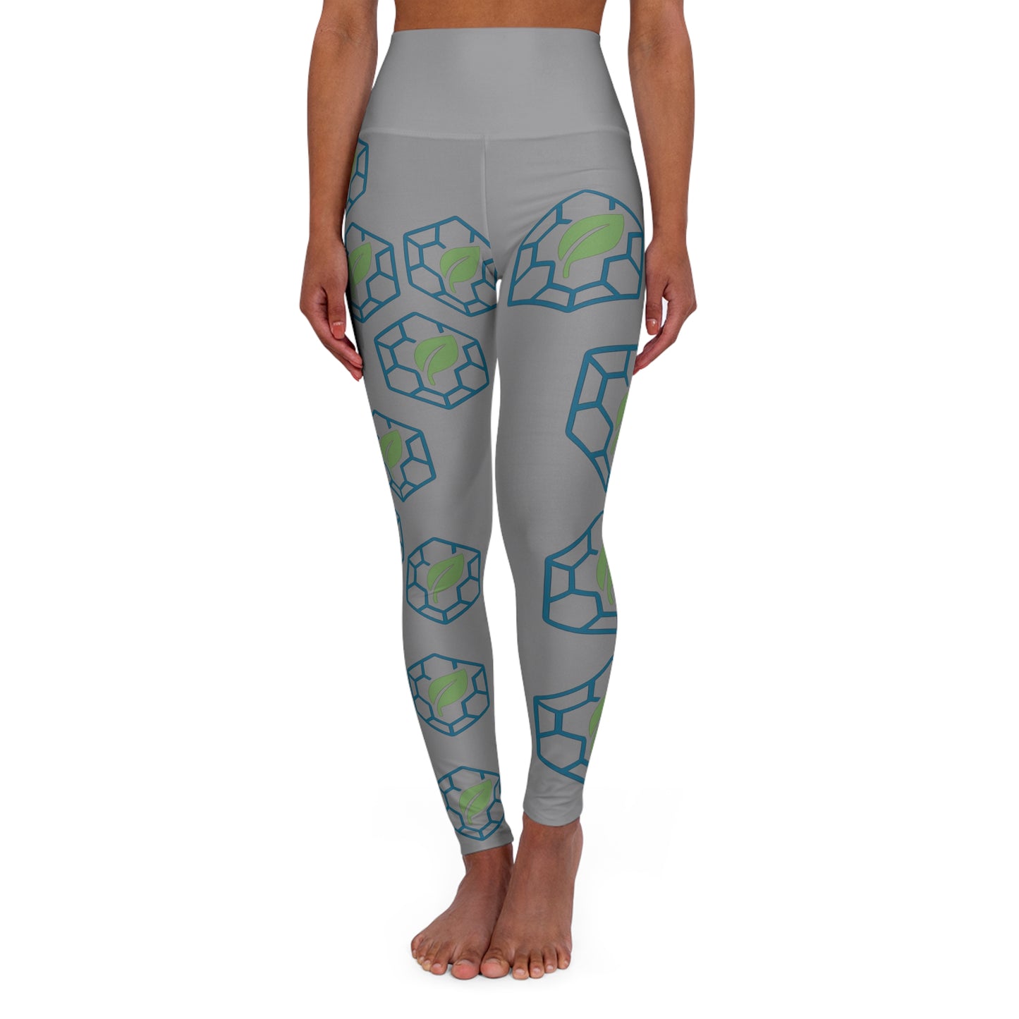 Matrix Health High Waisted Yoga Leggings (AOP)