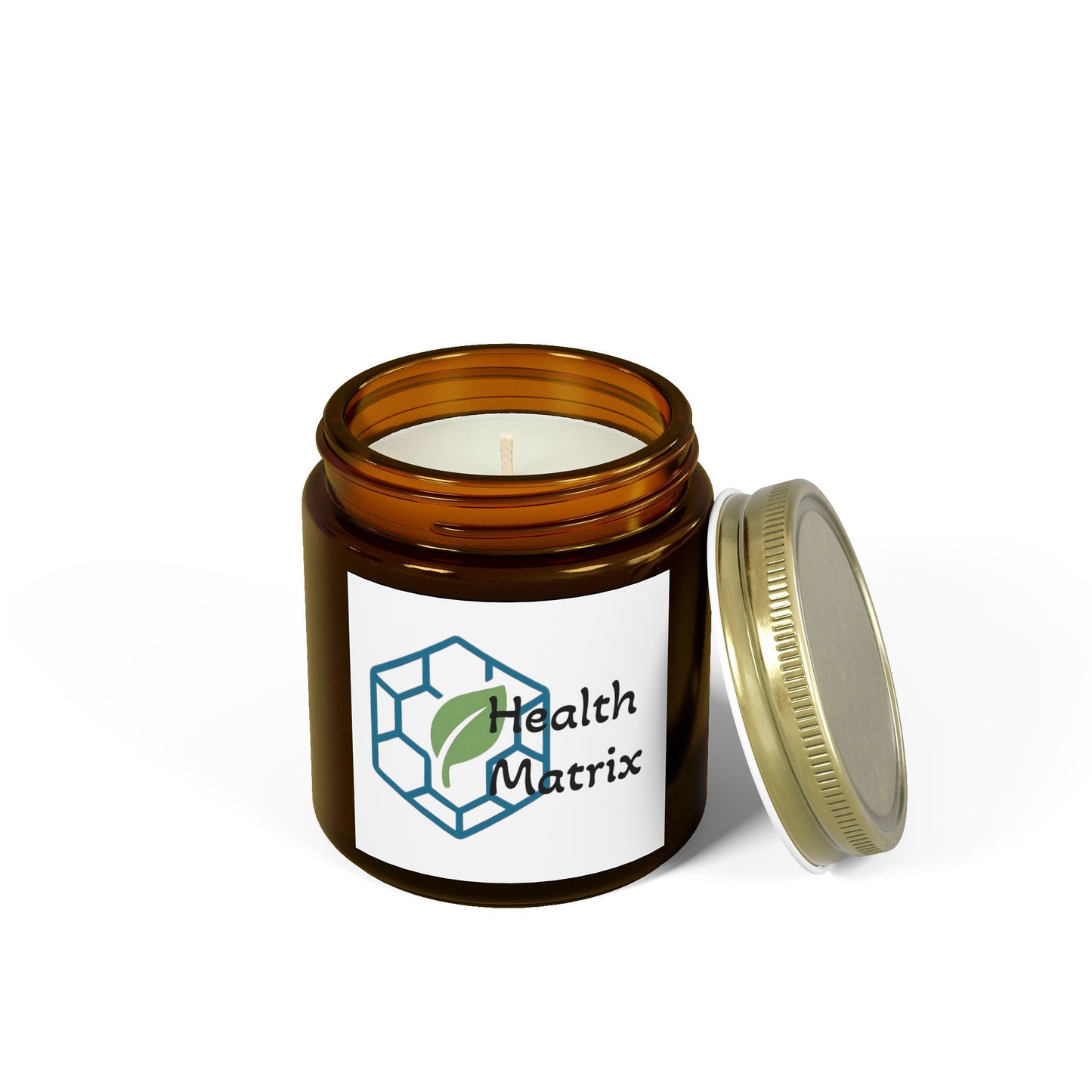Matrix Health Scented Candles, Coconut Apricot Wax (4oz, 9oz)