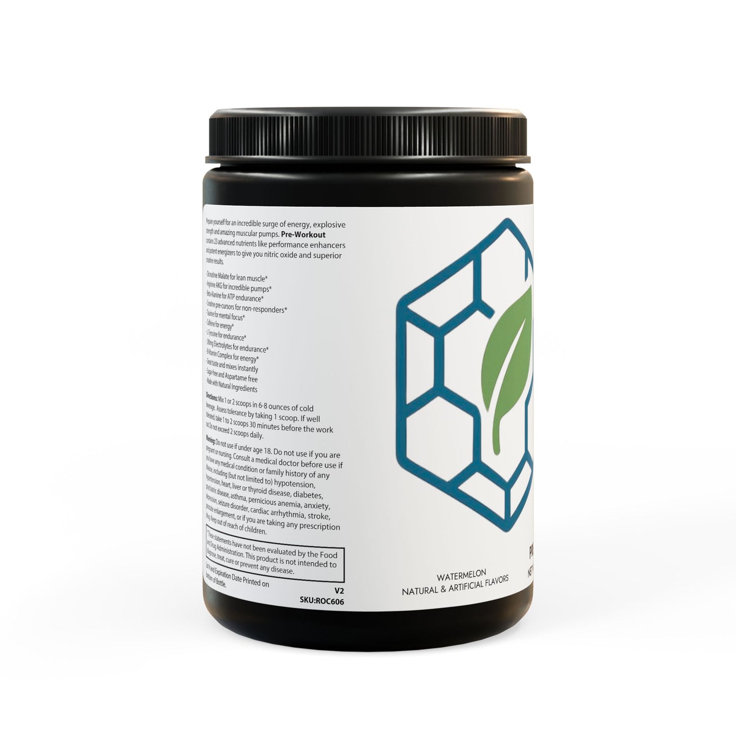 Matrix Health Pre-Workout Supplement, Watermelon (300g, 10.58oz)