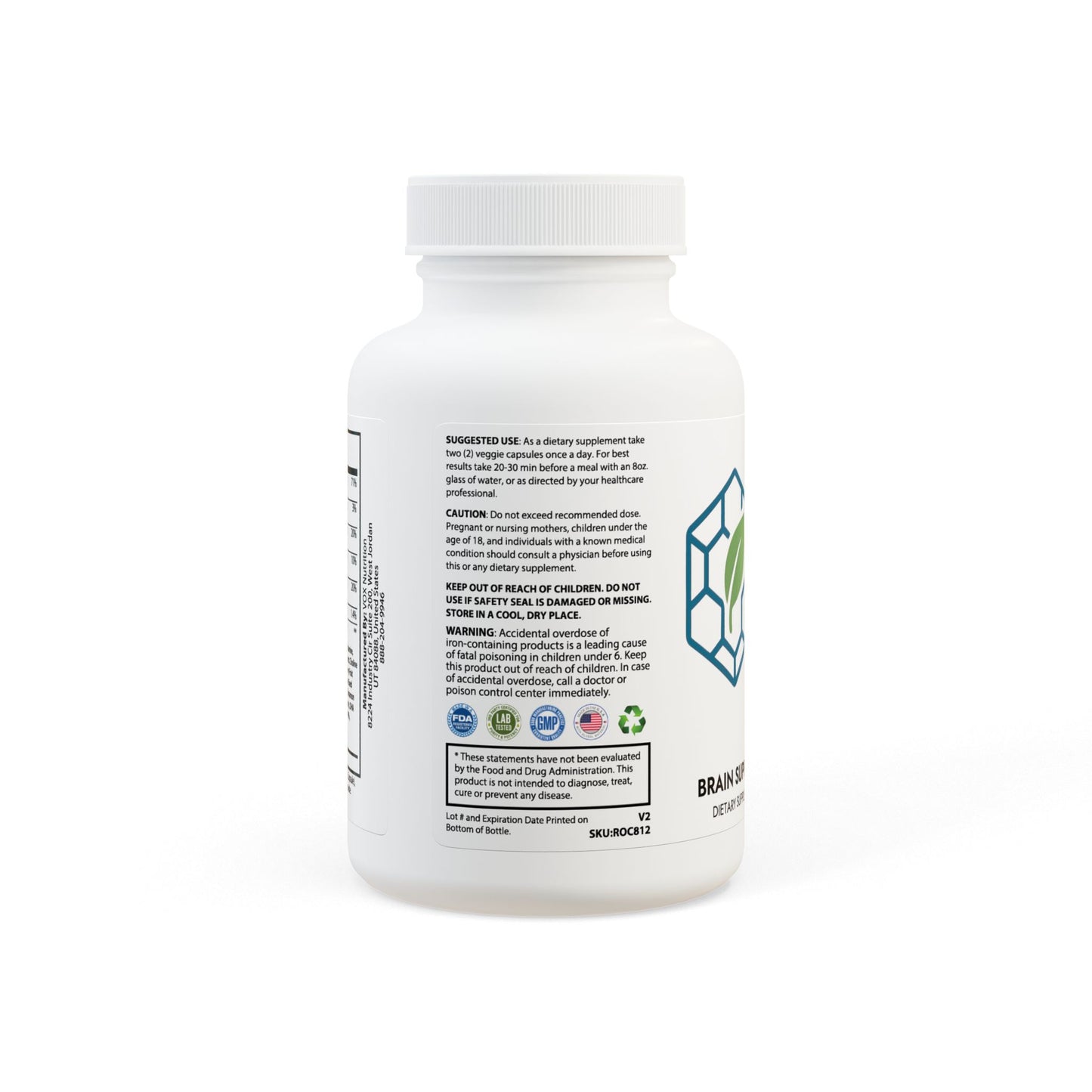 Matrix Health Brain Support Complex Supplement (60 Capsules)