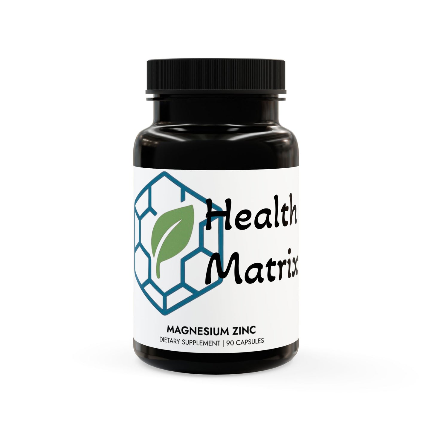 Matrix Health Magnesium Zinc Supplement (90 Capsules)