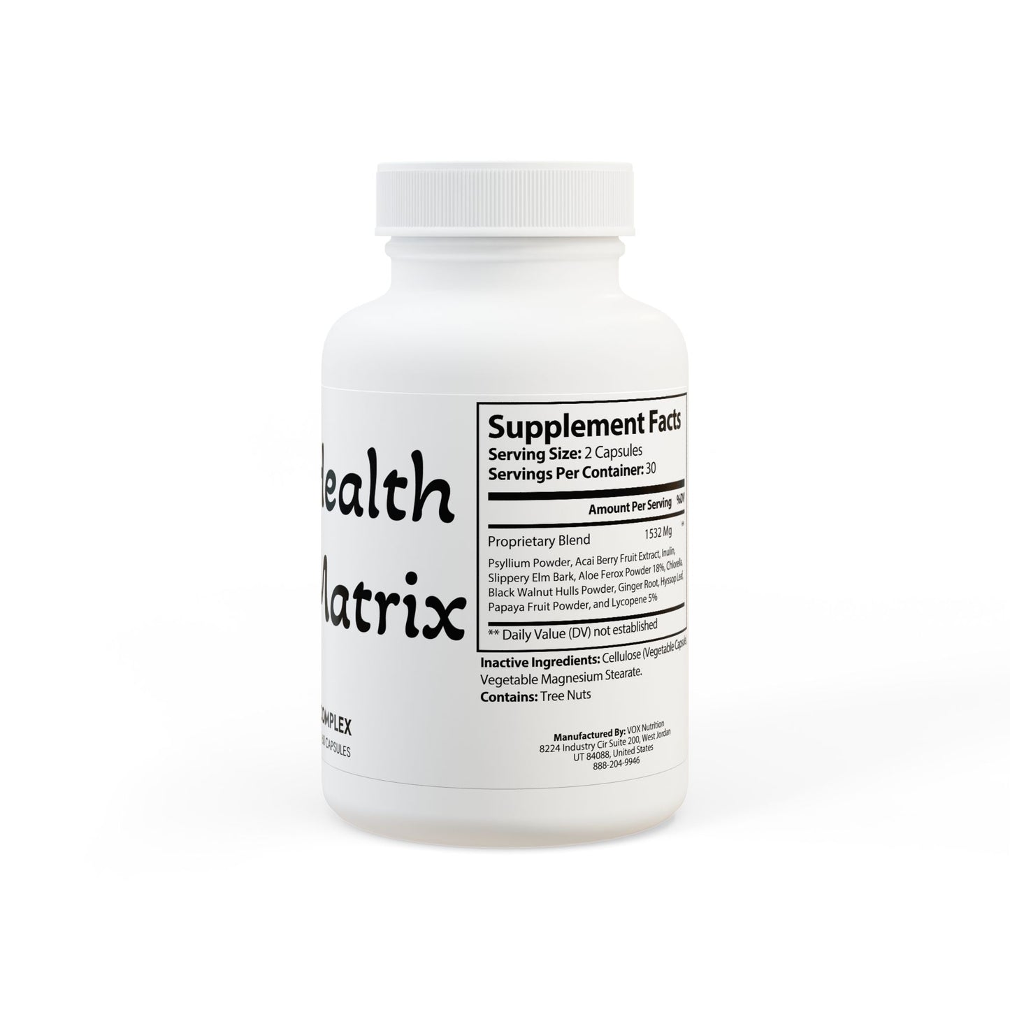 Matrix Health Acai Berry Complex Supplement (60 Capsules)
