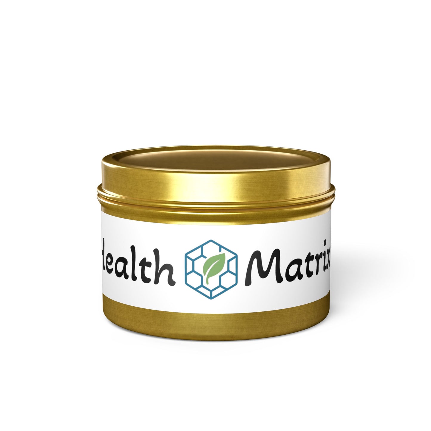 Eco-Friendly Tin Candles - Minimalist Black & White Design