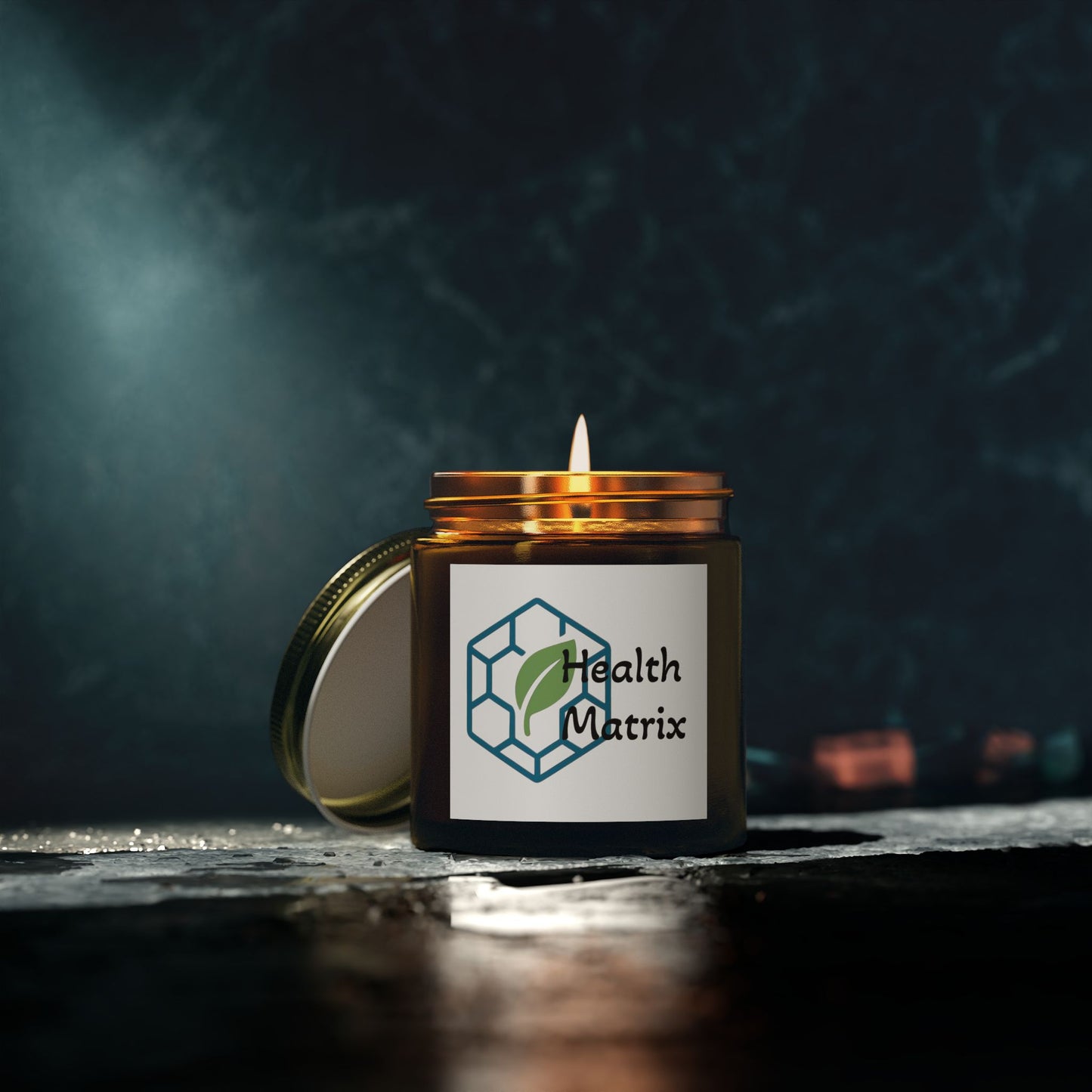 Matrix Health Scented Candles, Coconut Apricot Wax (4oz, 9oz)