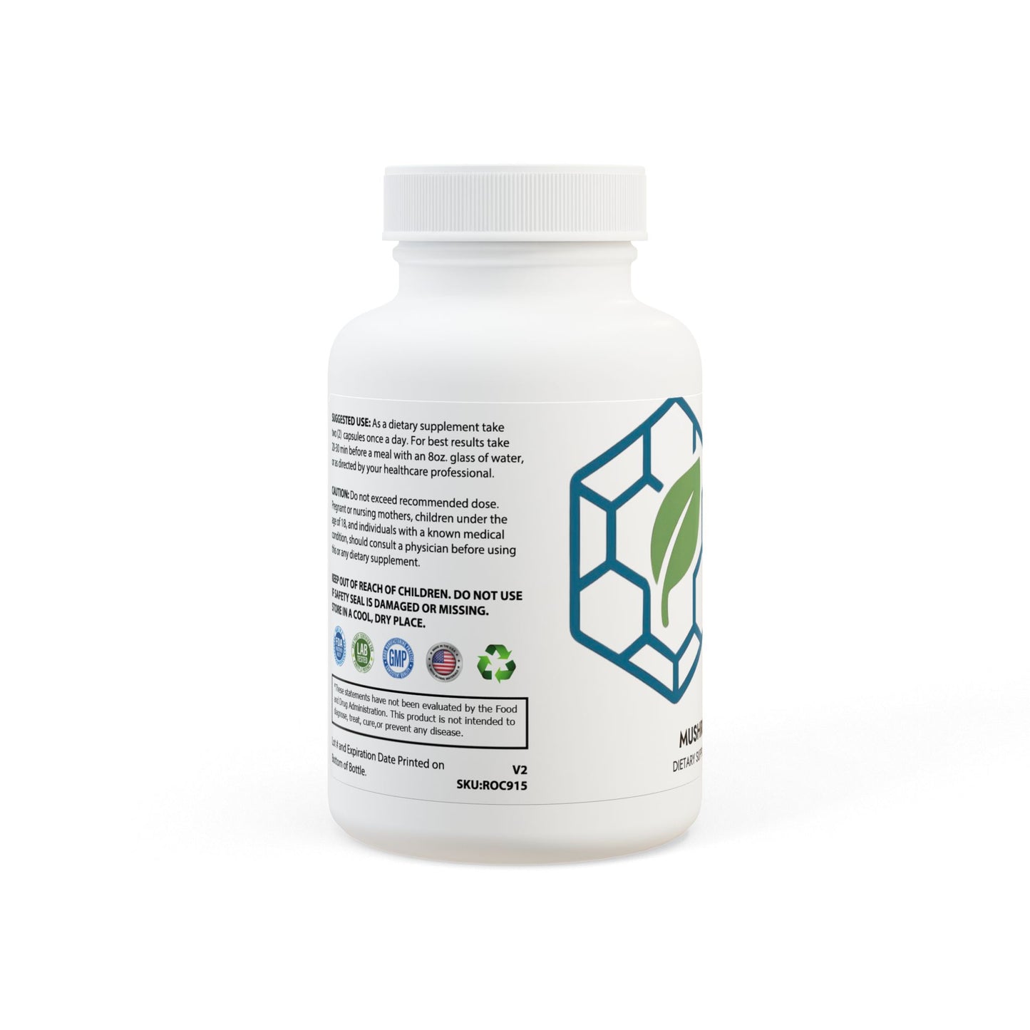 Matrix Health Mushroom Blend Supplement (60 Capsules)