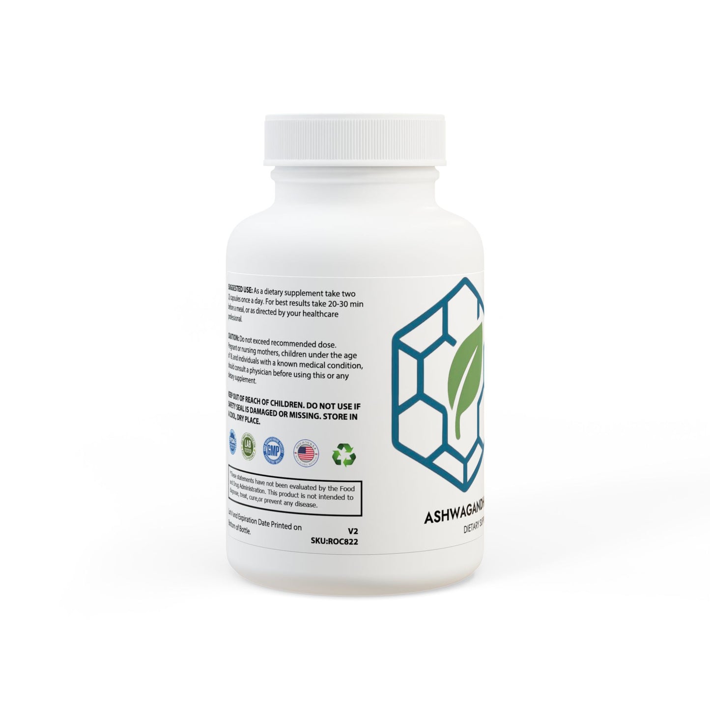 Matrix Health Ashwagandha and Black Pepper Supplement (60 capsules)
