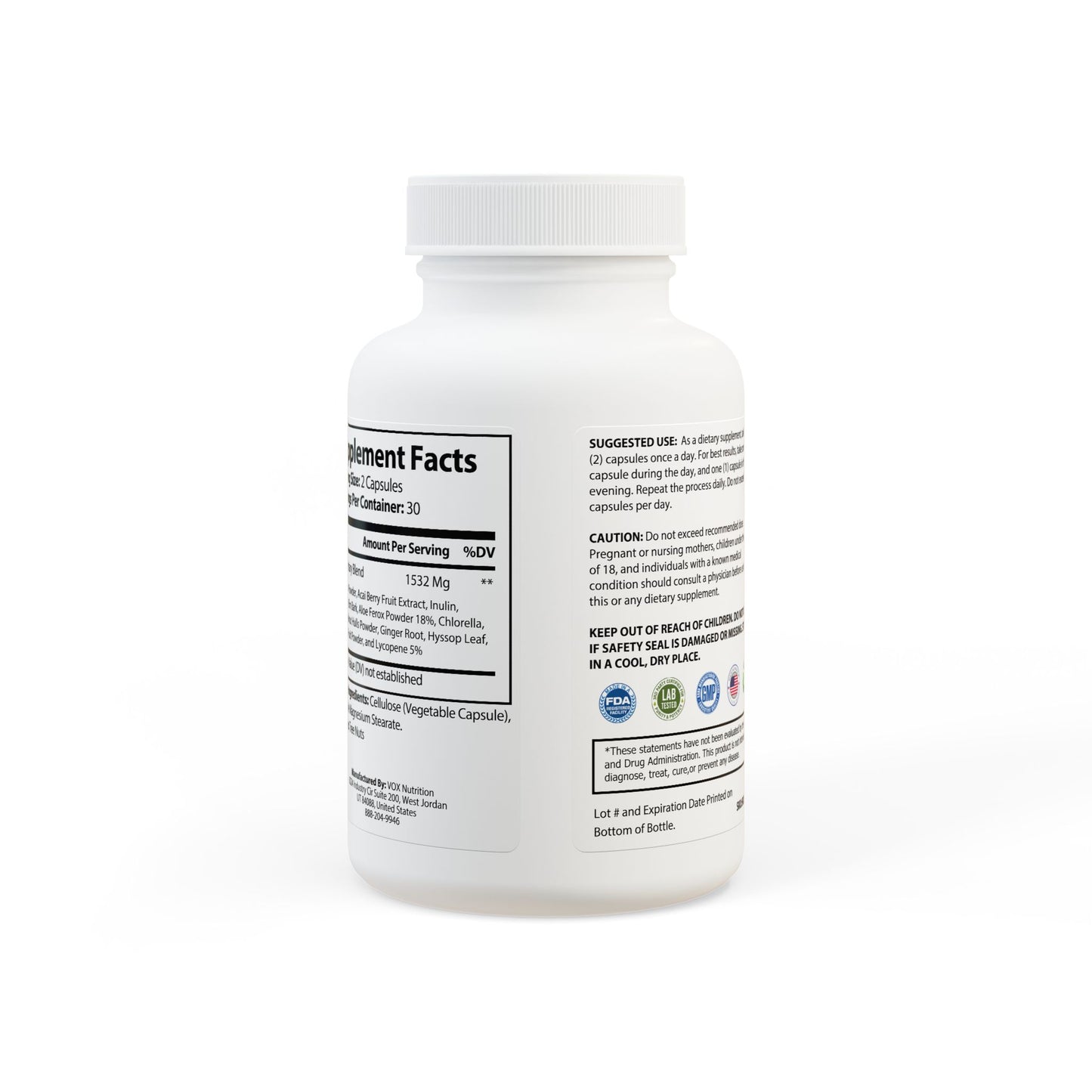 Matrix Health Acai Berry Complex Supplement (60 Capsules)