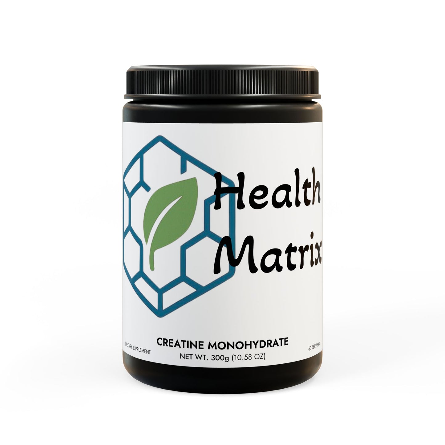 Matrix Health Creatine Monohydrate Supplement (300g, 10.58oz)