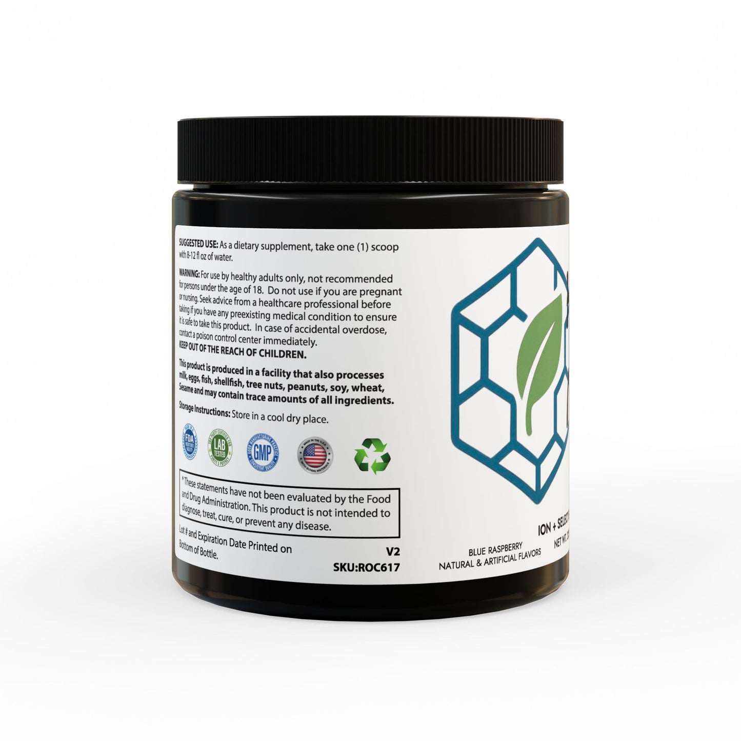 Matrix Health ION + Select Electrolyte Supplement (225g, 7.9oz)