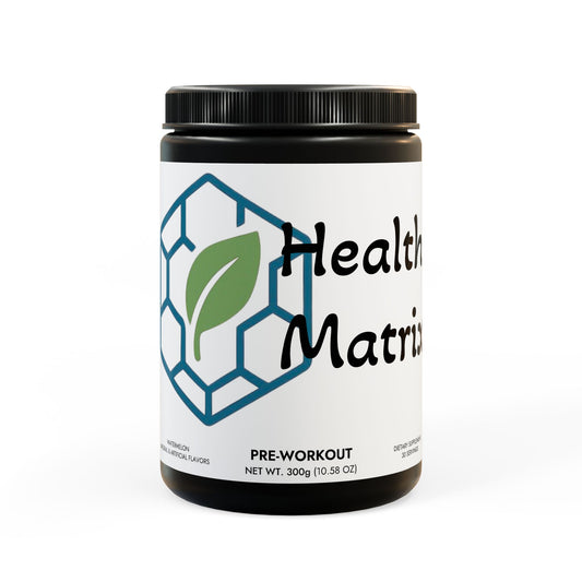 Matrix Health Pre-Workout Supplement, Watermelon (300g, 10.58oz)