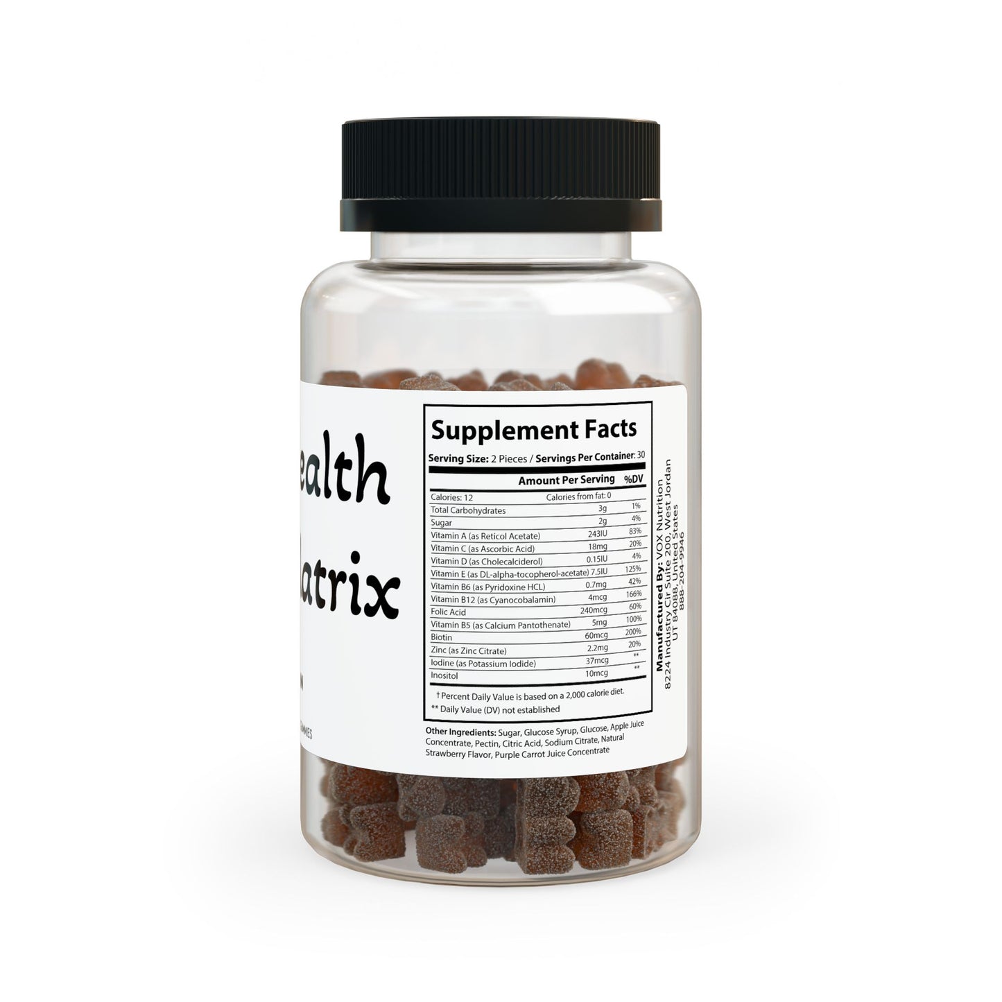 Matrix Health Multivitamin Gummies for Adults (60 Gummies)