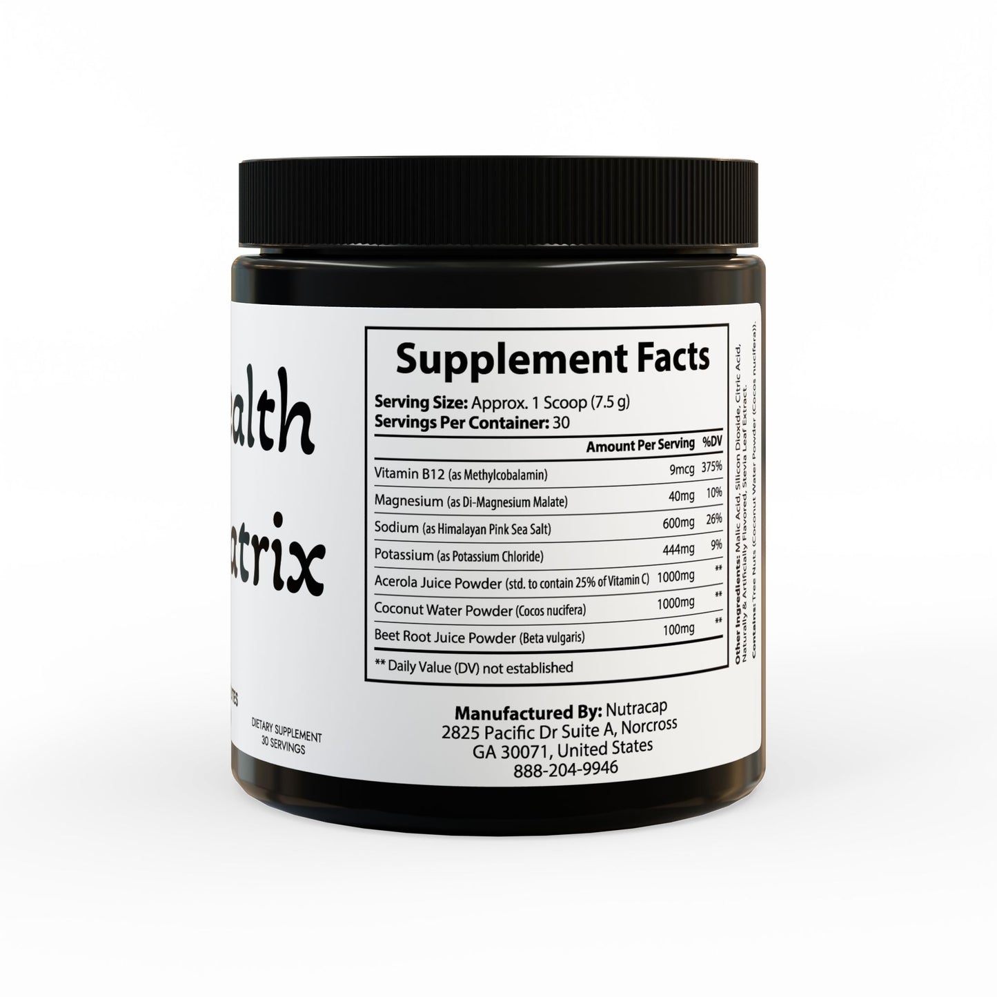 Matrix Health ION + Select Electrolyte Supplement (225g, 7.9oz)