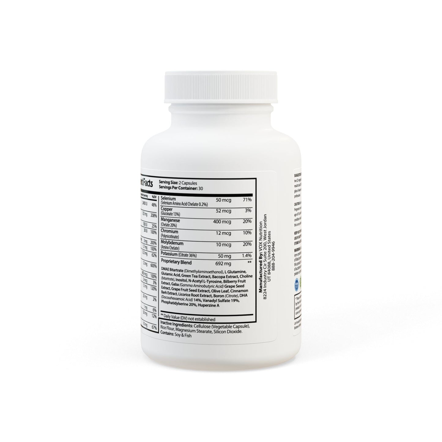 Matrix Health Brain Support Complex Supplement (60 Capsules)