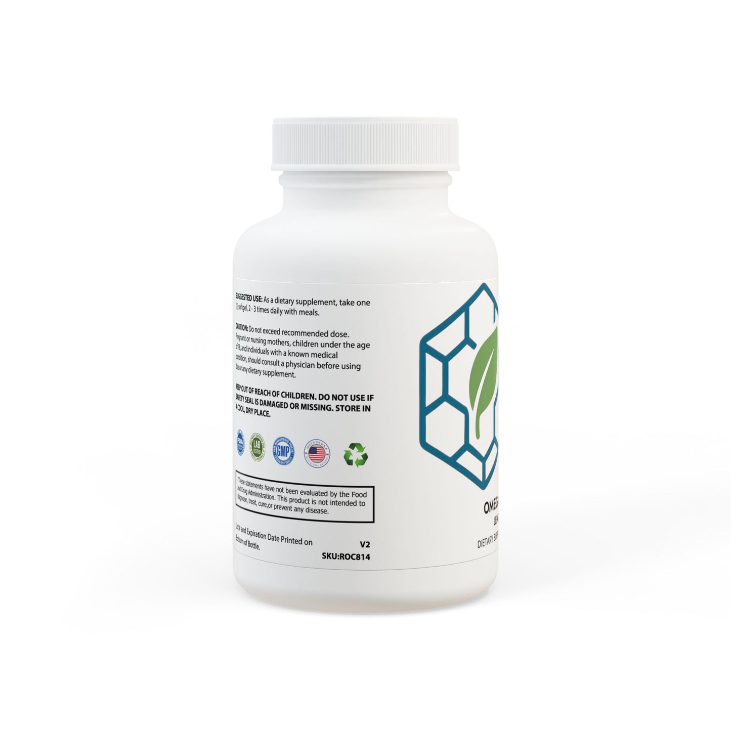 Matrix Health Omega 3 Fish Oil Supplement (60 Softgels)