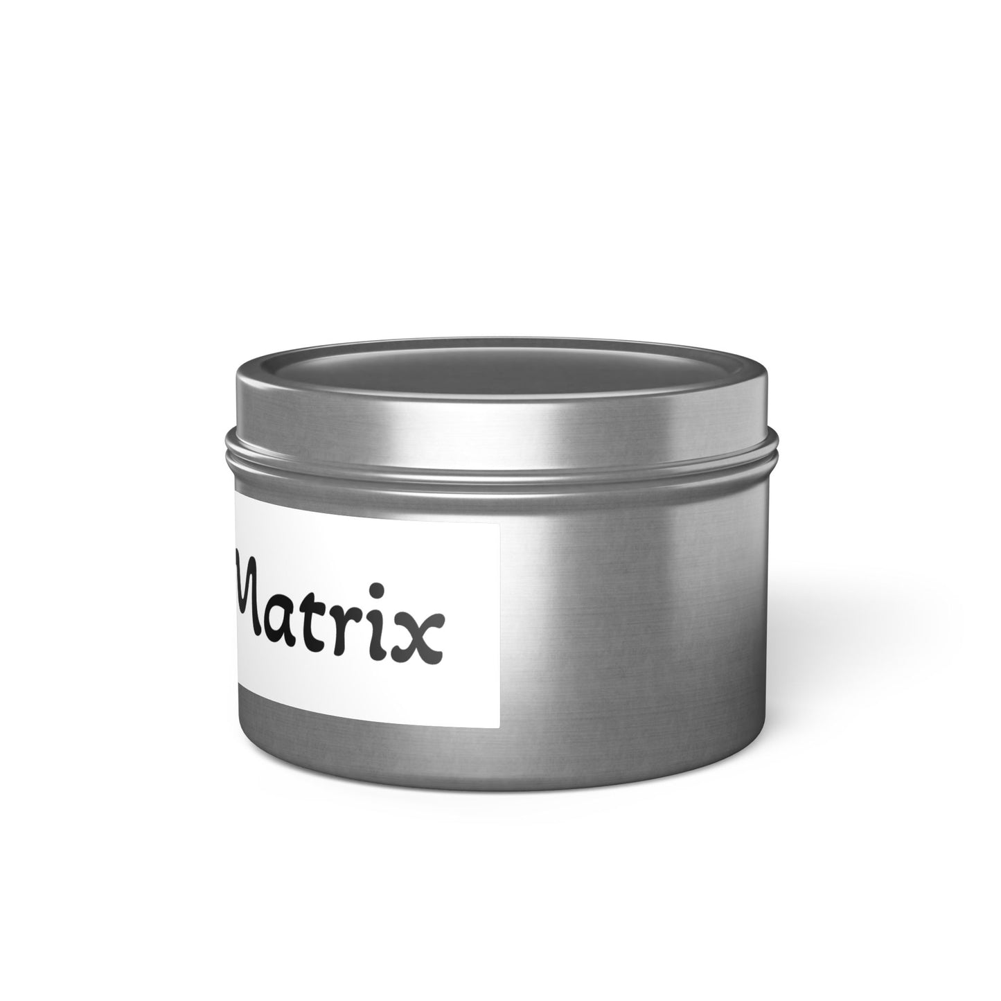 Eco-Friendly Tin Candles - Minimalist Black & White Design