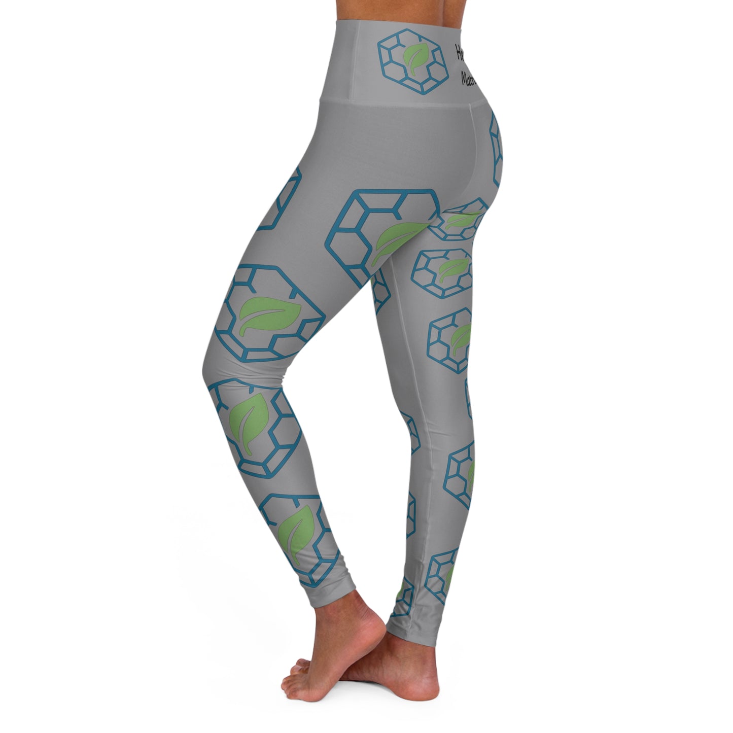 Matrix Health High Waisted Yoga Leggings (AOP)